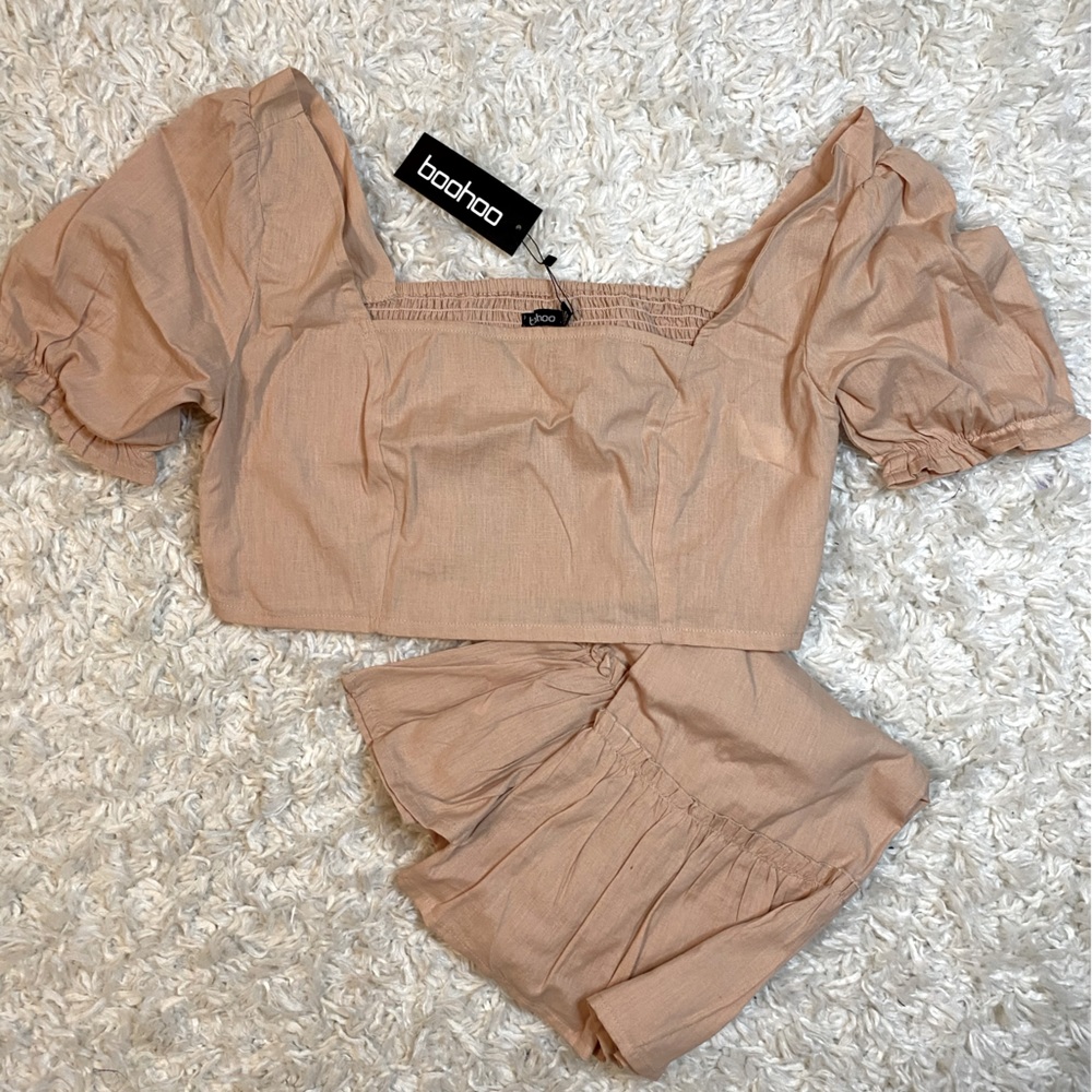 Women’s Rose Blush Two piece Skirt Set